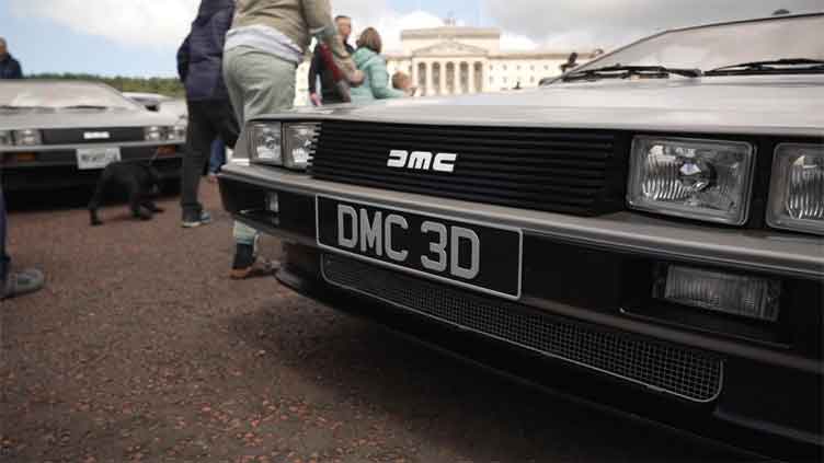 Just a few DeLorean cars are left on British roads