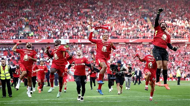 Liverpool smash Tottenham to win Premier League title for 20th time