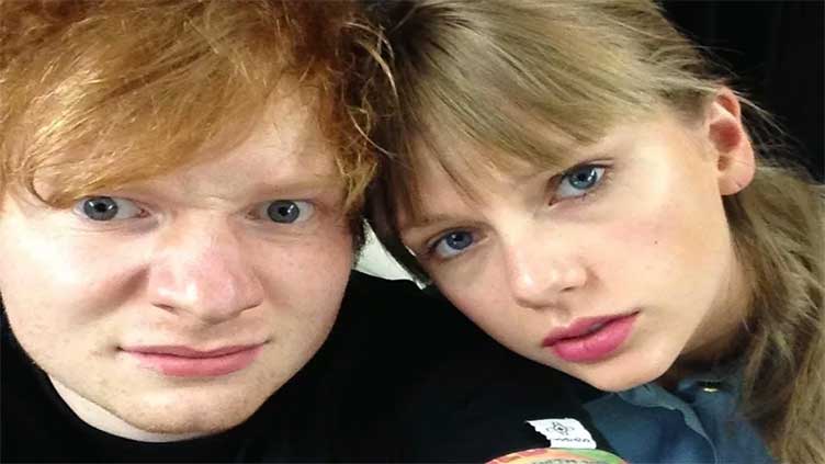 Ed Sheeran shares throwback snap with Taylor Swift