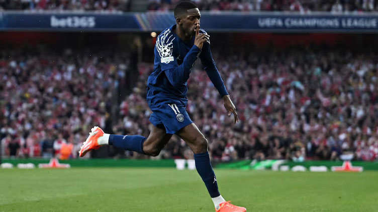 Advantage PSG as Dembele seals narrow win at Arsenal