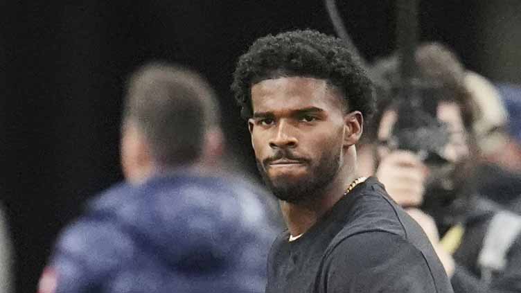 Prank calls to other players unrelated to the one received by Shedeur Sanders, AP source says