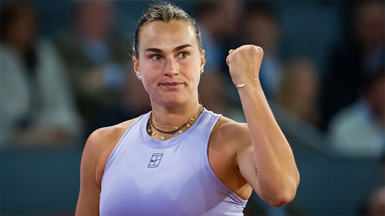 Sabalenka eases past Kostyuk into Madrid Open semis