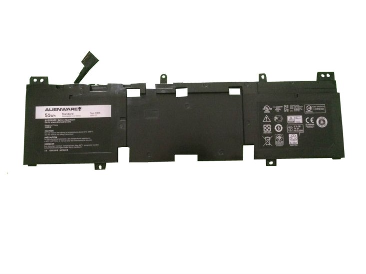 51Whr 4 Cell Dell T0FWM 3V806 02P9KD 2P9KD Alienware 13 Battery - Click Image to Close