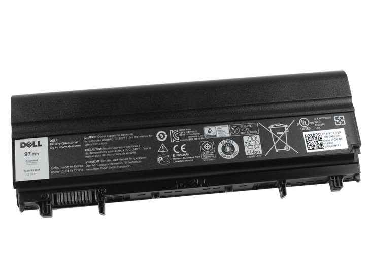 97Wh 8700mAh 9-Cell Dell Latitude E5540 5540-2754 Battery - Click Image to Close