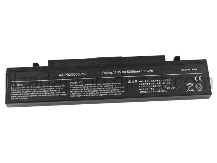 5200mAh 58Wh 6-Cell Samsung 200A 300E Battery - Click Image to Close