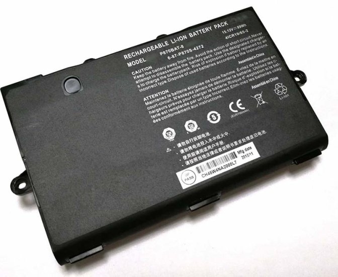 6000mAh 89Wh 8-Cell Battery for Sager NP9873 NP9873-S - Click Image to Close