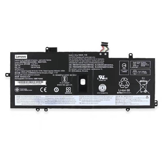 3312mAh Battery for Lenovo ThinkPad X1 Carbon 8th Gen 20U9003B - Click Image to Close