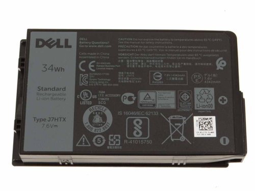 Original 34Wh 4-cell Battery Dell Latitude 7220 Rugged T03H T03H003