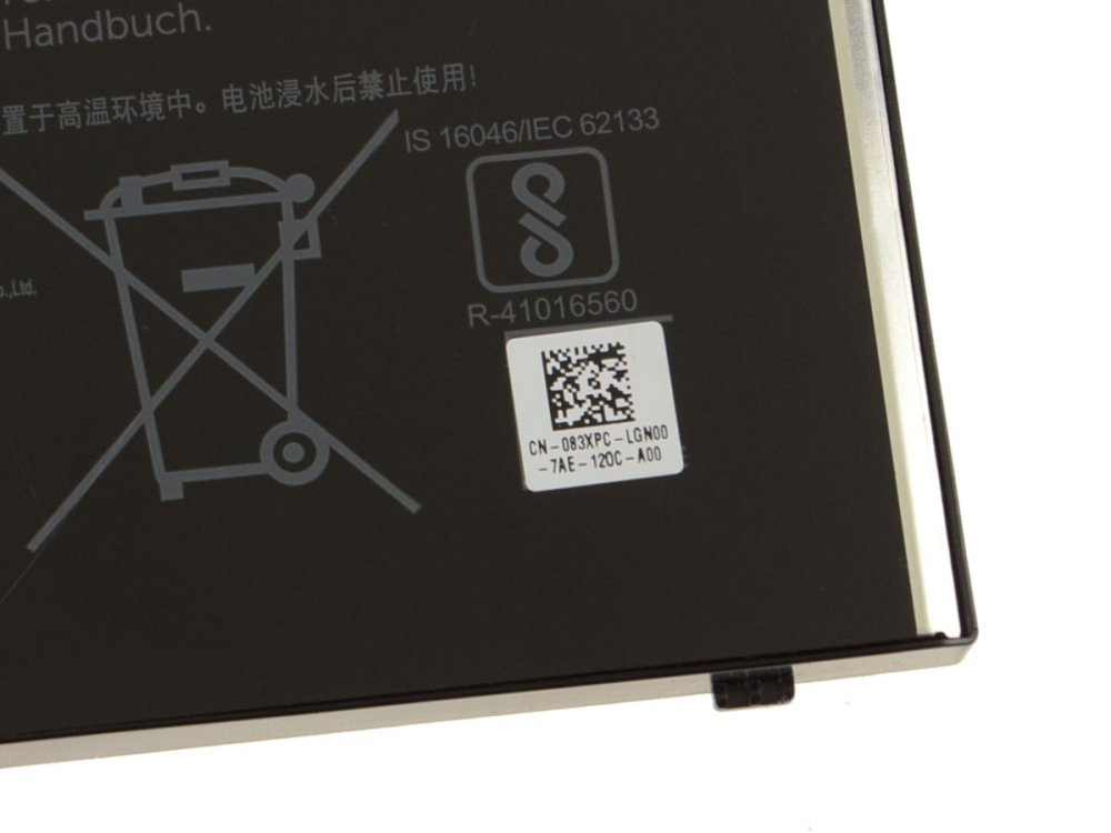 51Whr 4254mAh 3-Cell Dell DJWGP D4CMT Battery