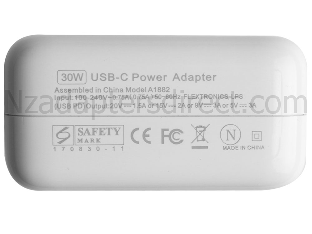 20V 1.5A 30W Power Adapter For Apple iPad Air 2019 10.5 A2152 EMC 3315