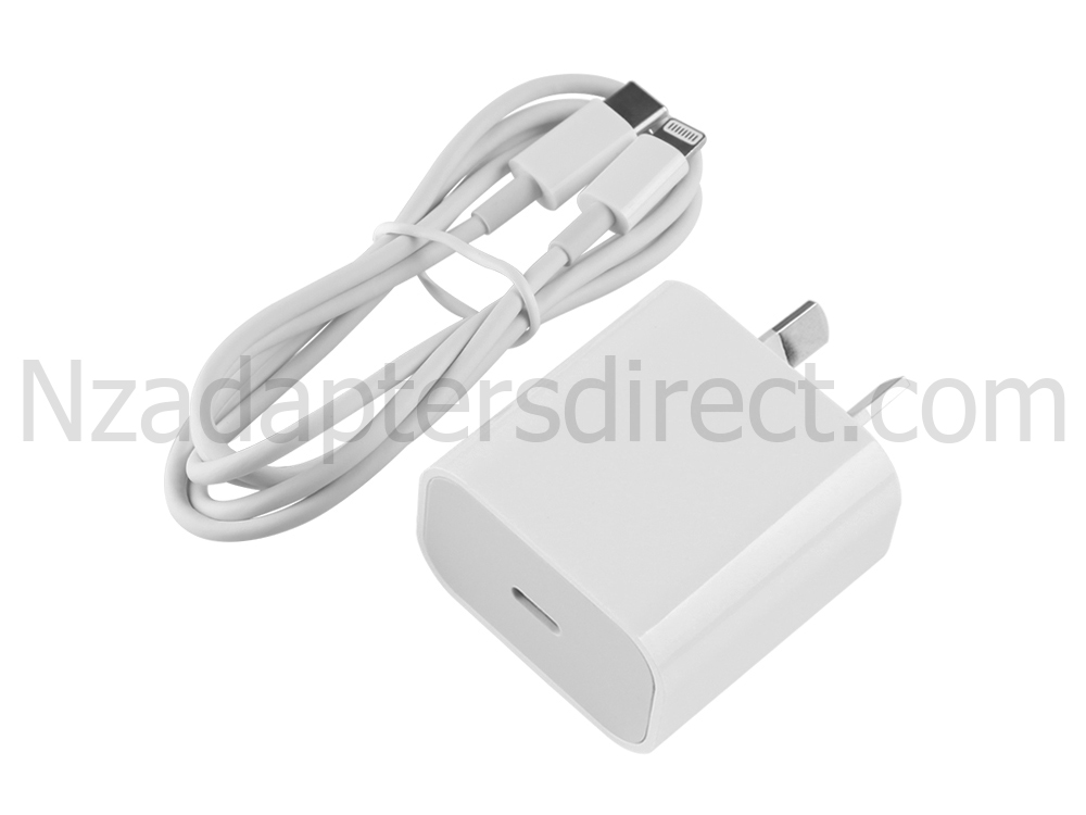 20W USB-C Lightning Apple iPhone 13 mini A2481 Power Adapter