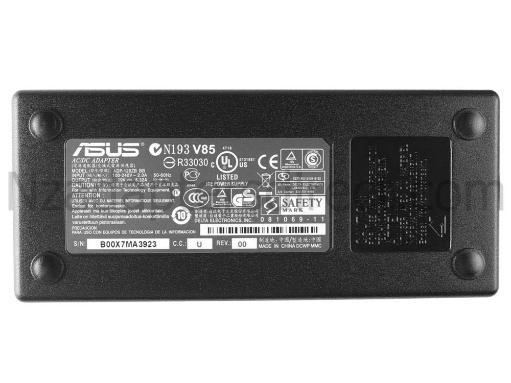 120W Adapter Charger Asus 0A001-00063000 + Free Cord