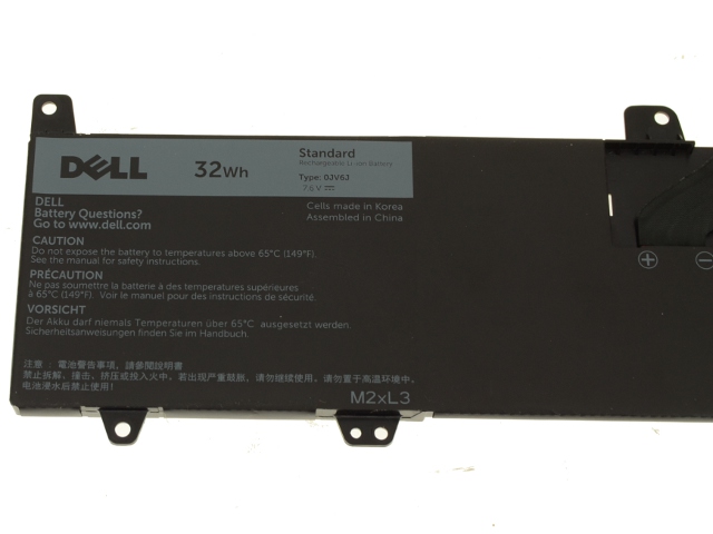 Original 32Wh 4-Cell Dell Inspiron 11 3185 P25T003 Battery