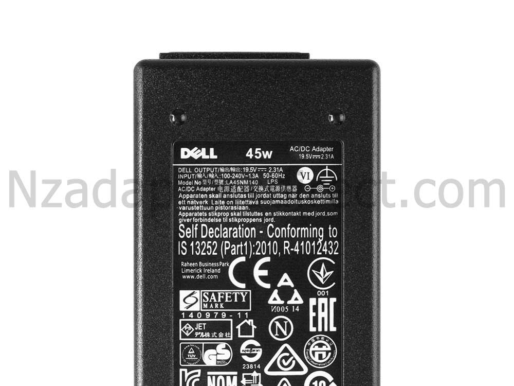 45W Dell XPS13-9001sLV Adapter Charger + Free Cord