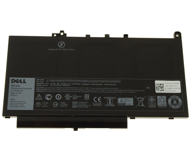 Original 3530mAh 42Wh 4-Cell Battery Dell Latitude E7270