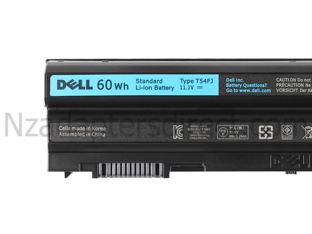 60Wh 5400mAh 6-Cell Dell MKD62 2MV3R Battery