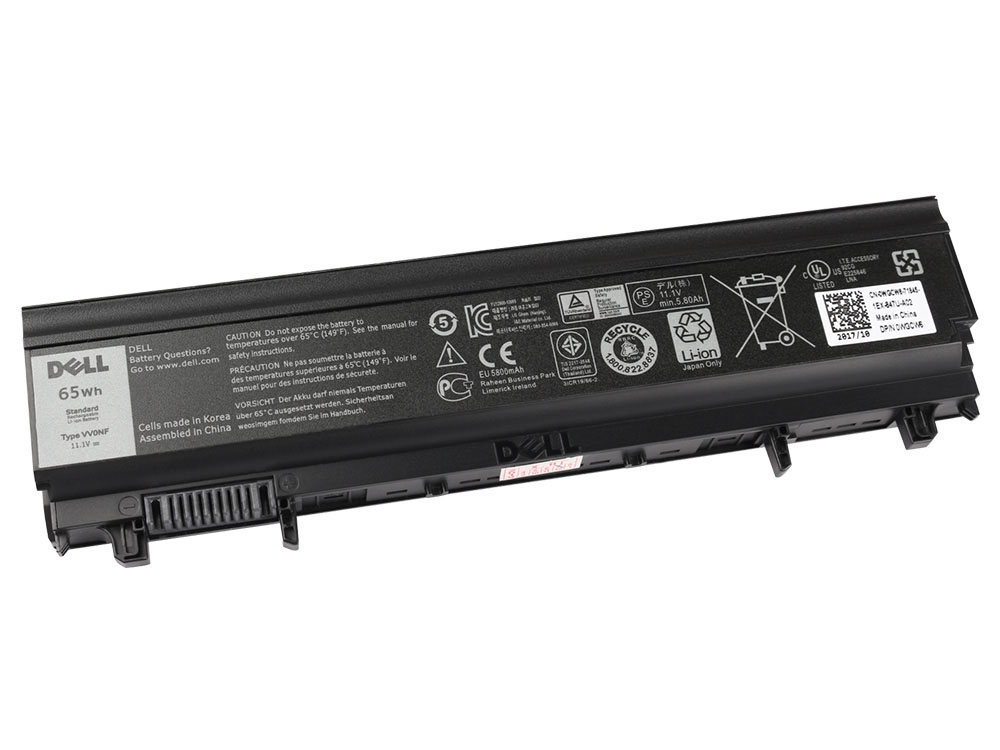 65Wh 5800mAh 6-Cell Dell Latitude 14 E5440 Battery