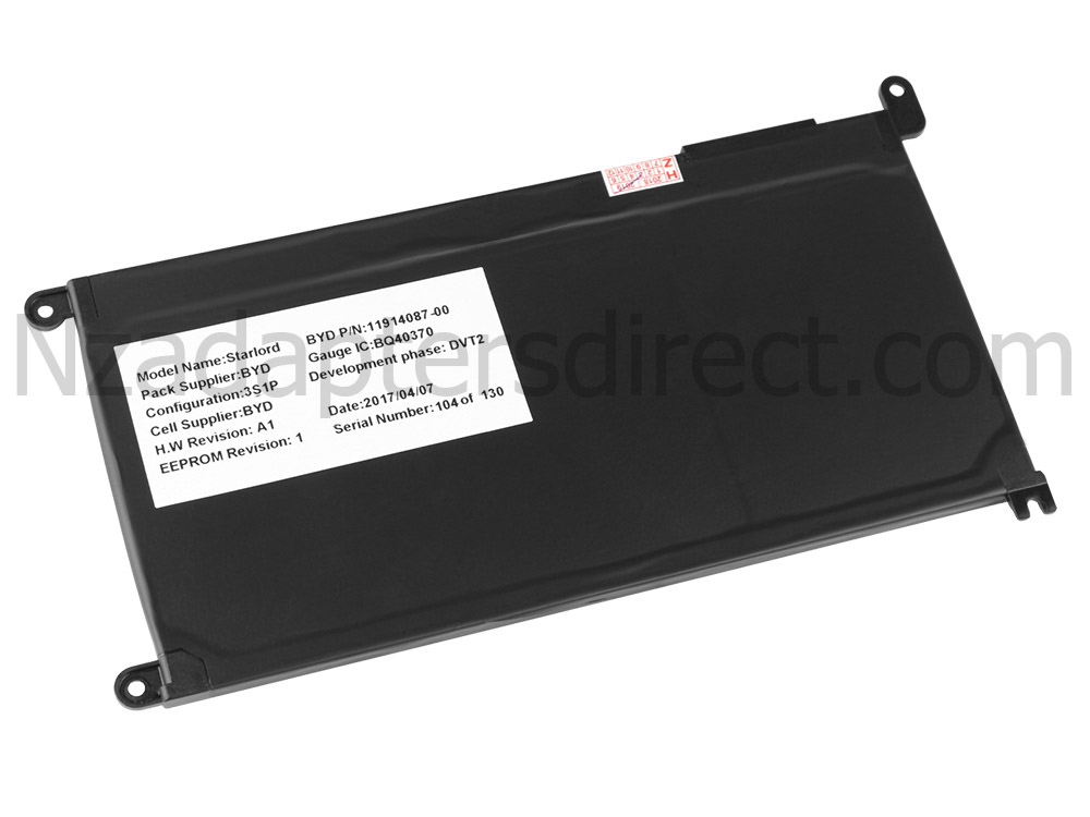 3500mAh 42Wh 3-Cell Dell Inspiron 15 5582 2-in-1 P78F P78F001 Battery