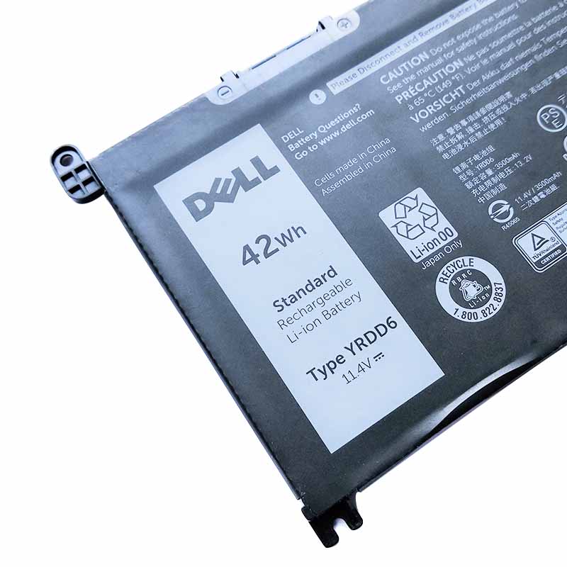 Original 3500mAh 42Wh 3-Cell Dell 01VX1H YRDD6 Battery