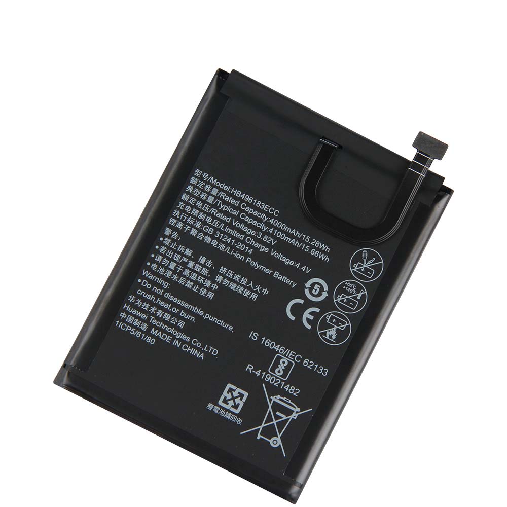 4100mAh 15.66Wh 2-Cell Battery for Huawei HB496183ECC