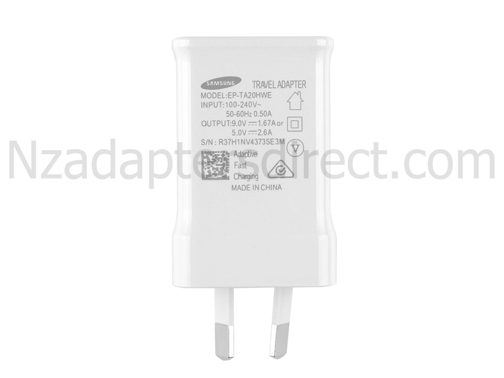 10W Samsung Galaxy Note 10.1 Adapter Charger + Free Cord