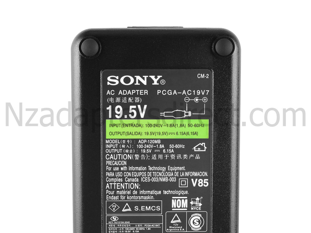 120W Sony ADP-120MB ADP-120MB AAF Adapter Charger + Free Cord