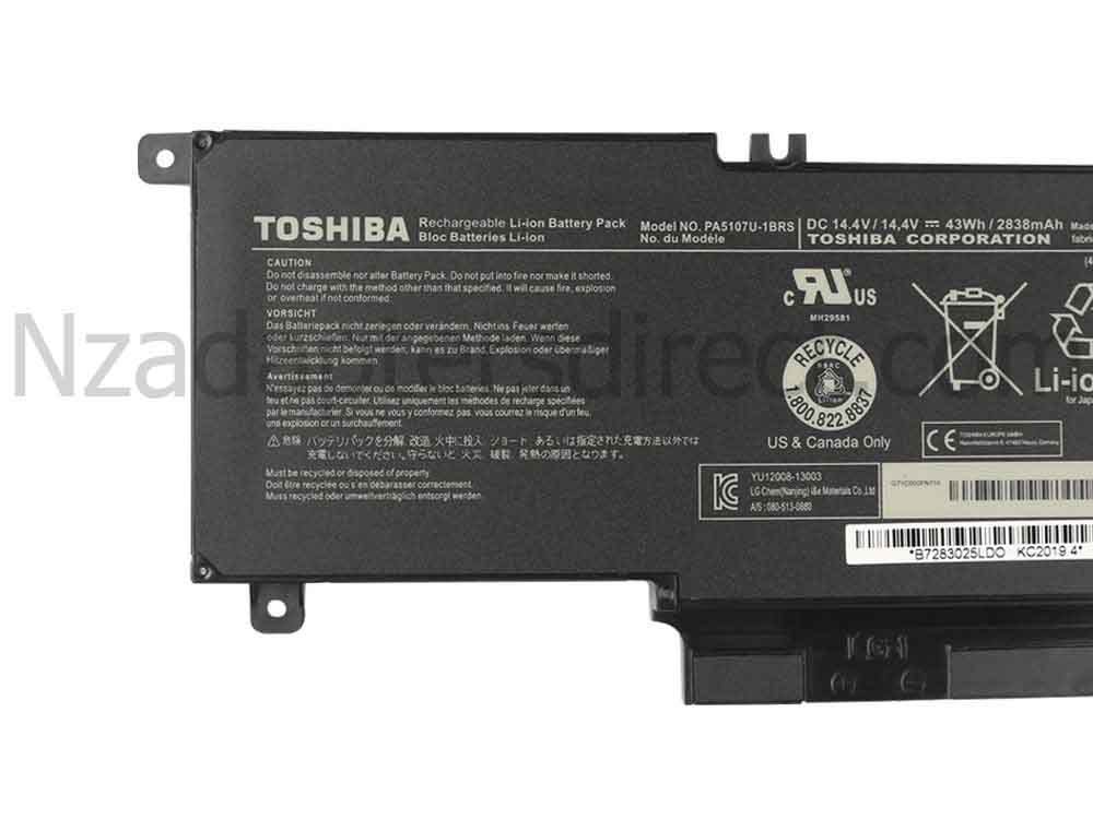 43Wh 2838mAh Toshiba Satellite L50-A I3111 Battery