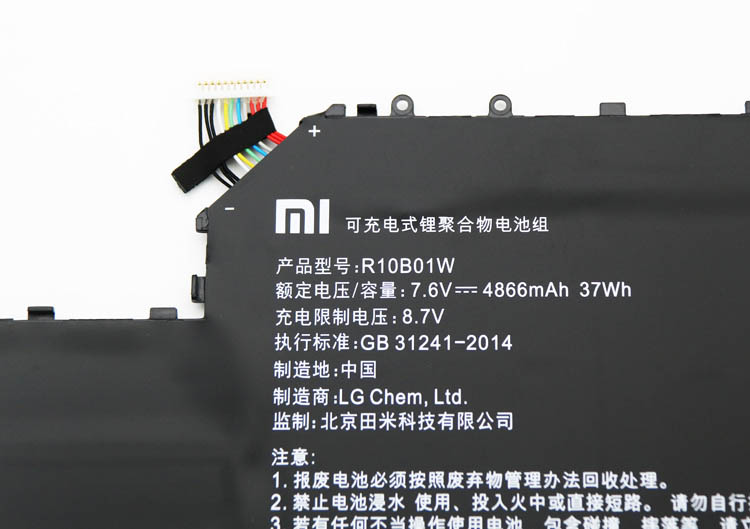 Original 4866mAh 37Wh 4-Cell Battery for Xiaomi MI AIR 12.5