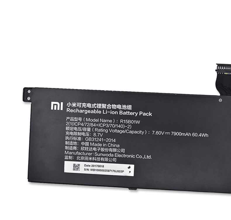 Original 60.04Wh 3-Cell Battery for Xiaomi Pro 15.6 (A58511DD/CN)